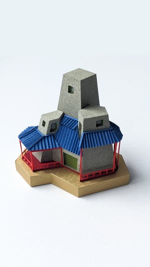 Image of Fort Paper Model