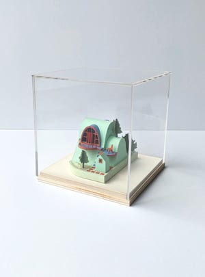 Image of Dugout Paper Model