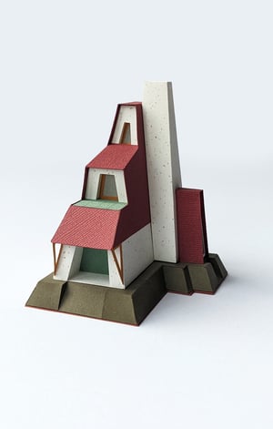 Image of Cottage Paper Model