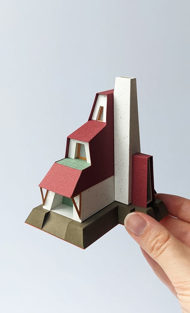 Image of Cottage Paper Model