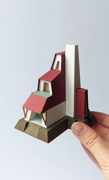 Image of Cottage Paper Model