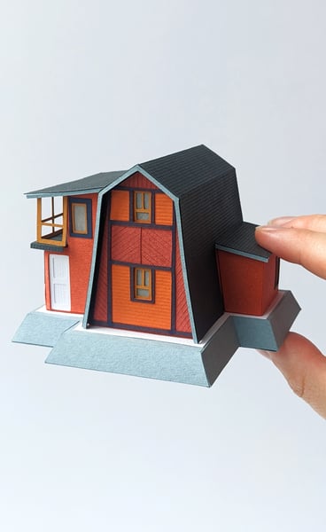 Image of Cabin Paper Model