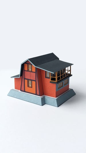 Image of Cabin Paper Model