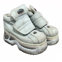 Image 1 of Zone baby blue platform shoes
