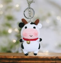 Cow Keyring