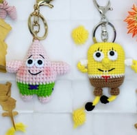 Patrick Star and SpongeBob Keyring