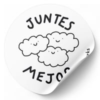 Image 1 of Pegatina "juntes mejor"