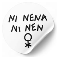 Image 1 of Pegatina "ni nena ni nen"