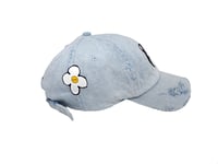 Image 2 of Flower Dad Hat (Denim)