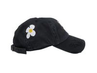 Image 3 of Flower Dad Hat (Dusty Charcoal) 