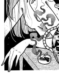 Image 2 of smoking lady 