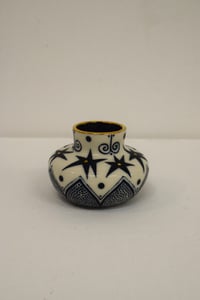 Image 2 of Stoneware vase pair 