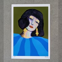 Image 1 of I went to buy bread but came home with earrings 1 - print av Iria Isa