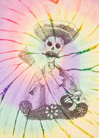 Image 7 of Day Of The Dead Organic Cotton Classic Lightweight T-shirt 
