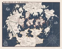 MAP OF THE CIRCLE OF THE WORLD