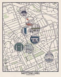 MAP OF NOTTING HILL