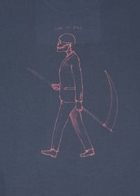 Image 3 of Mr Death Denim Back Print Sweat (Organic)