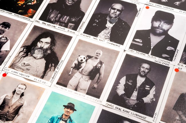 'Flight of Angels' - Hells Angels Motorcycle Club 20th Anniversary Montage - Limited to 81 Prints.