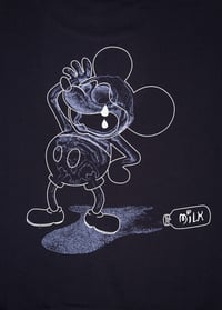 Image 2 of Milk Heavy-weight Unisex Drop Shoulder Hood (Organic) 