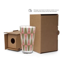 Image 4 of Starlite Pink Lava 16oz. Pint Glass