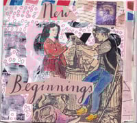 Image 1 of Mixed media Greetings Card - New Beginnings