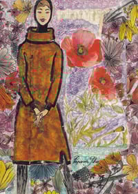 Image 2 of Toulouse In Spring Mixed Media Postcard