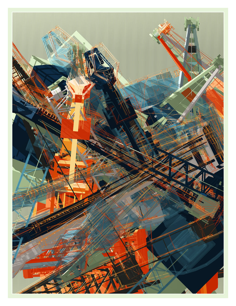 Image of Glasgow Art | Cranes