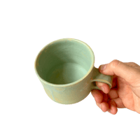 Image 2 of Green Mug Small Handle