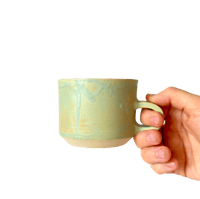 Image 1 of Green Mug Small Handle