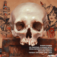 Shawn Barber Skull Painting Workshop 