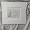 Cottage Garden (mounted print)