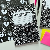 Image 1 of The Horrors Persist A5 Notebook