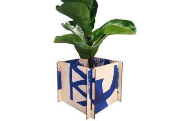 Image of Assemble/Configure Planter (Cobalt)