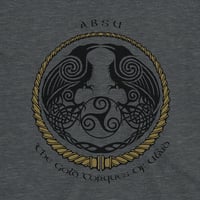 Image 2 of ABSU - THE GOLD TORQUES OF ULAID (GOLD & BLACK PRINT) 1