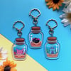 Seaside Bottle Acrylic Charms