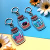 Seaside Bottle Acrylic Charms