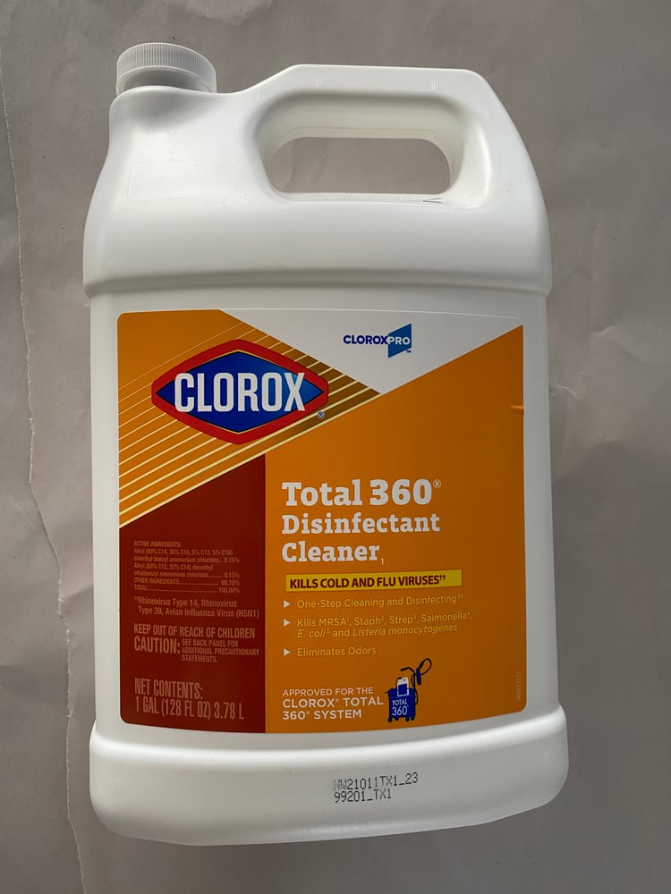 Image of Clorox Total 360 Cleaning Solution One Gallon Size