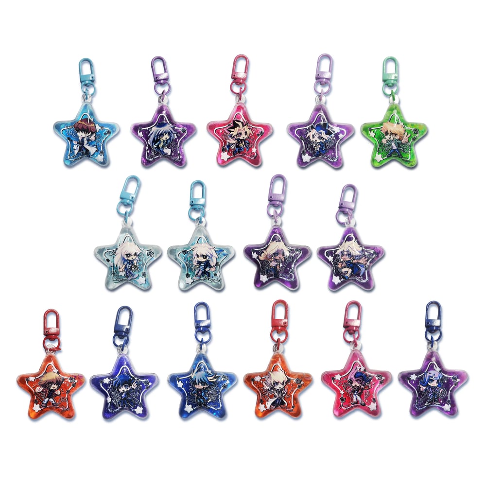 YGO Star Liquid Shaker Charms