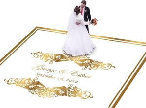 Image of Vinyl Dance floor wrap  16 x 20 and 20 x 20 