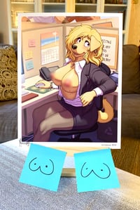 Image 4 of "No Bra Mondays" Signed Print