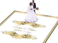 Image 2 of Vinyl dance floor wrap 16 ft x 16 ft