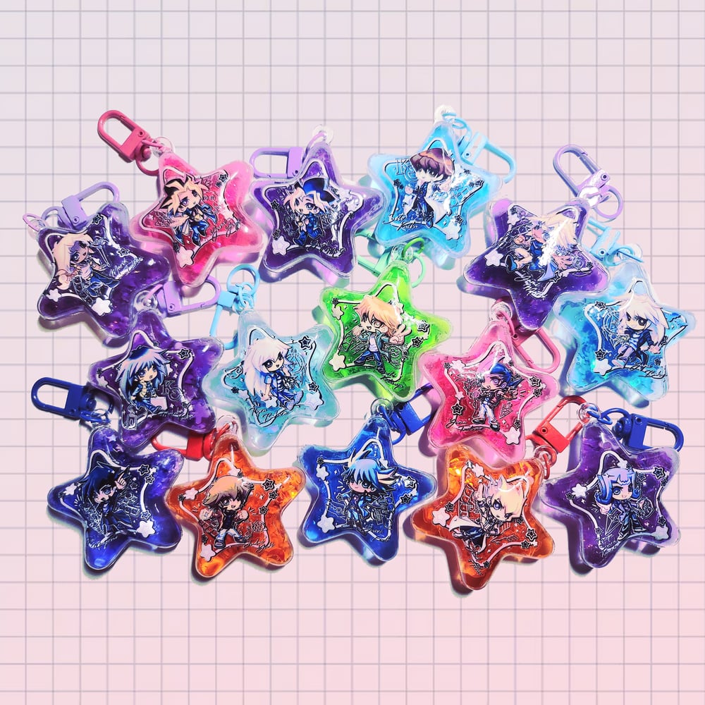 YGO Star Liquid Shaker Charms