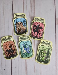 Cryptid Jar Set 2 - Sticker Pack