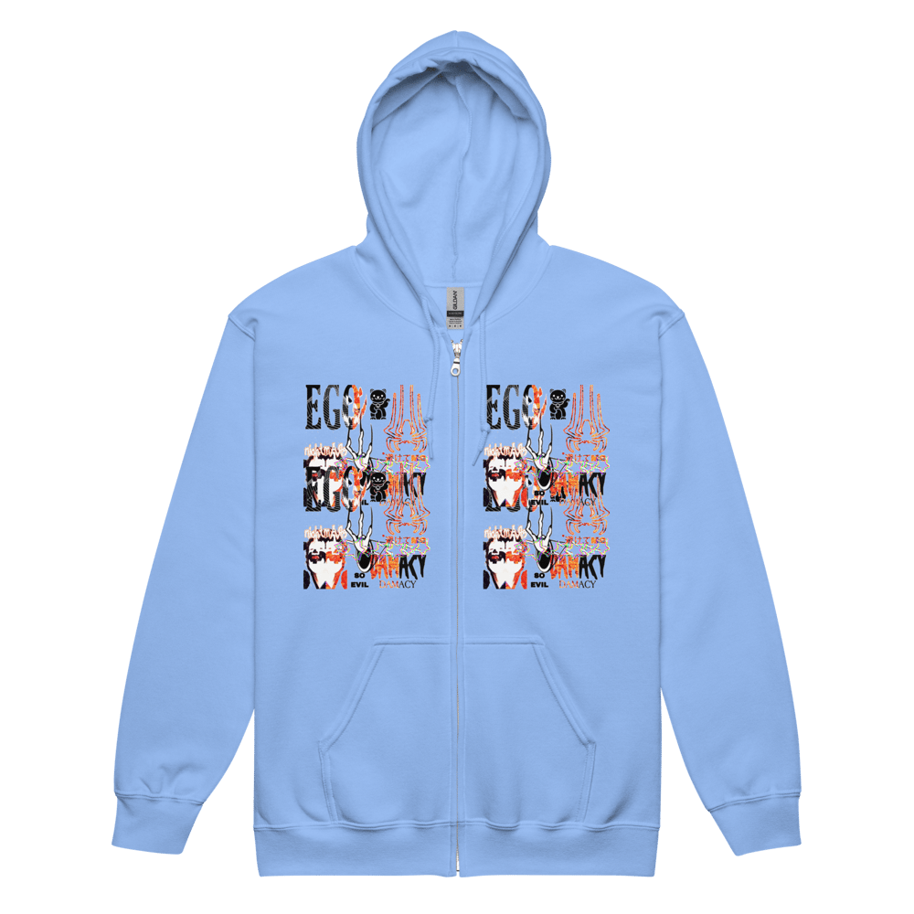 damacy forever//zip-up hoodie