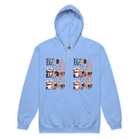 Image 3 of damacy forever//zip-up hoodie