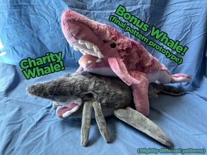 Image of Dishonored 2-Whale Plush Set - Charity Plush