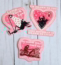 Vday Cryptid Sticker Pack