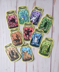 Cryptid Jar Set - Full Sticker Pack