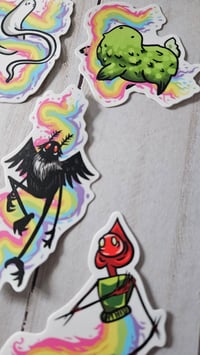 Image 3 of Rainbow Cryptid Sticker Pack