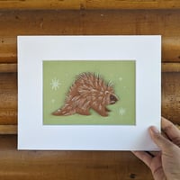 Image 1 of Cut paper porcupine